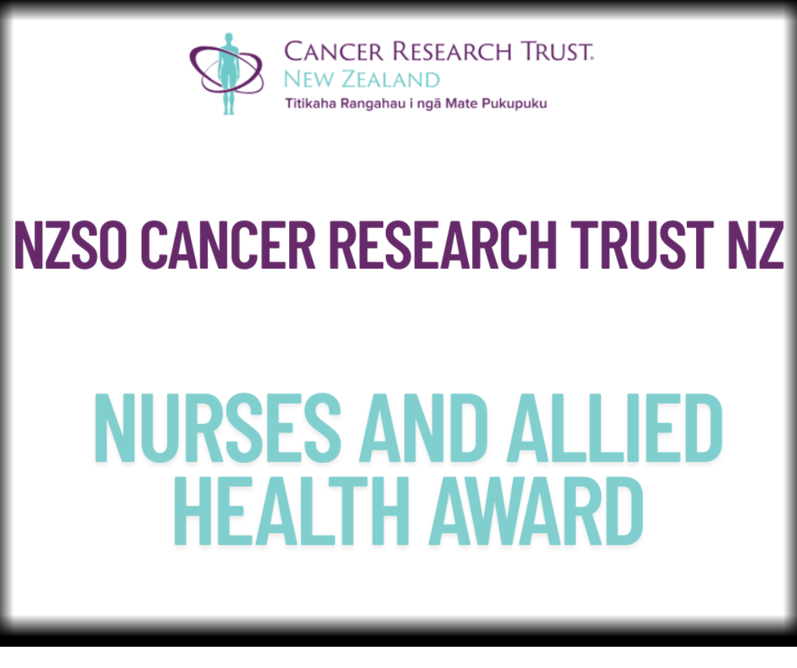 NZSO Cancer Research Trust NZ for website
